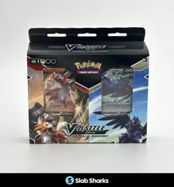 POKEMON TCG V BATTLE DECK LYCANROC VS CORVIKNIGHT SEALED BOX - Image 1