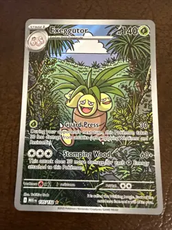 Exeggutor 135/132 Mega Evolution ENGLISH Illustration Rare Pokemon TCG NM - Image 1