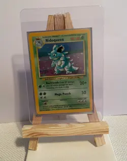 Nidoqueen 07/64 Jungle Holo No Symbol Pokemon TCG - Image 1
