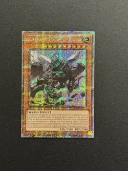 2025 YUGIOH RA04 QCR SECRET RARE TRUE KING DISASTER NM - Image 1