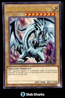 2017 YU-GI-OH! KAIBA COLLECTOR BOX #KACB-EN001 BLUE-EYES WHITE DRAGON JUMBO - Image 1