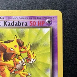 1st Edition Dark Kadabra 39/82 Team Rocket Set Rare Vintage Pokemon Card - NM-M - Image 5
