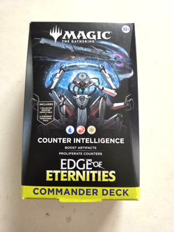 MTG: Counter Intelligence - Edge Of Eternities - Sealed Commander Deck - Magic - Image 1