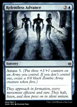 MTG War of the Spark Relentless Advance 64 Common - Image 1