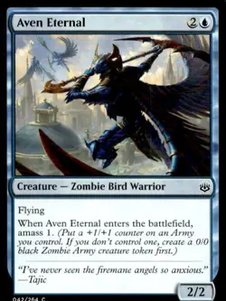 MTG War of the Spark Aven Eternal 42 Common - Image 1