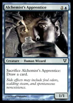 MTG Avacyn Restored Alchemist's Apprentice 42 Common - Image 1