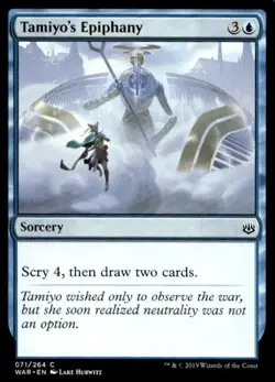 MTG War of the Spark Tamiyo's Epiphany 71 Common - Image 1
