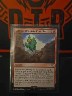 MTG - Final Fantasy: Call The Mountain Chocobo (0131) - Common - Near Mint - Image 1