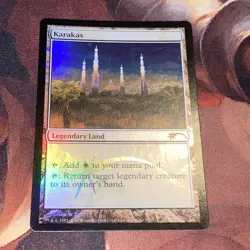 Karakas X1 Mtg Judge Promo Lp/Nm Foil - Image 1