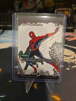Heroic Intervention (Borderless) 0034 - Marvel's Spider-Man MTG NM/M Ships Now - Image 1