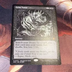 Grim Tutor X1 Mtg Foundations Special Guest Nm - Image 1