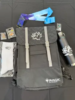 Black Lotus VIP Backpack - 2025 Atlanta MagicCon Bag and other exclusives MTG - Image 4
