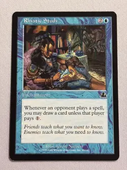 Rhystic Study - Prophecy - LP MTG Magic - Image 1