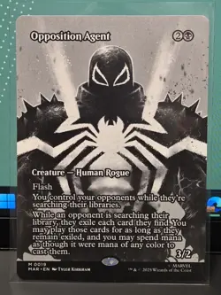 Spider-Man MTG Magic the Gathering Opposition Agent MAR 0019 - Image 1