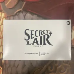 SEALED Magic The Gathering MTG SECRET LAIR PROMO DEADEYE NAVIGATOR RAINBOW FOIL - Image 1