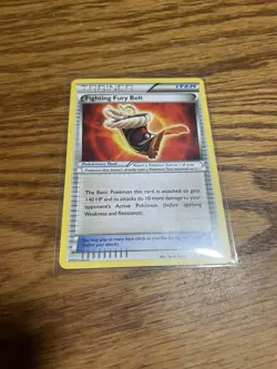 Fighting Fury Belt Trainer Item 99/122 XY BREAKpoint Uncommon Pokemon TCG - Image 1