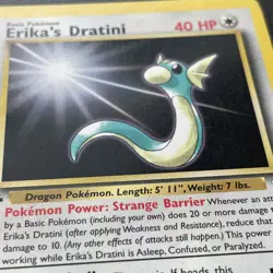 Pokemon 1st Edition Erika’s Dratini 42/132 - Gym Heroes - Near Mint-M - Image 2