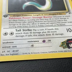 Pokemon 1st Edition Erika’s Dratini 42/132 - Gym Heroes - Near Mint-M - Image 3