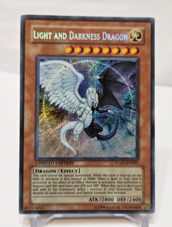 Light and Darkness Dragon YG01-EN001 Secret Rare Limited Edition Yugioh 7804 - Image 1