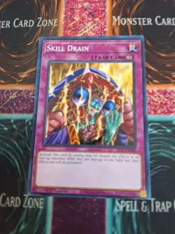Yugioh Skill Drain SR13-EN040 Common 1st Edition Near Mint - Image 1