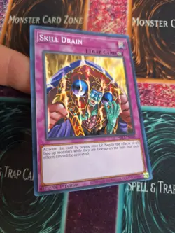 Yugioh Skill Drain SR13-EN040 Common 1st Edition Near Mint - Image 2