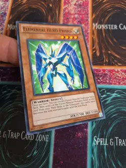 Yugioh Elemental Hero Prisma LCGX-EN033 Common Unlimited Near Mint - Image 2