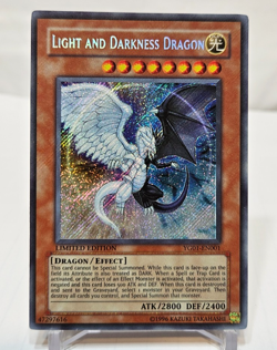 Light and Darkness Dragon YG01-EN001 Secret Rare Limited Edition Yugioh 7802 - Image 1