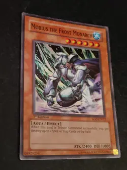 Yugioh Mobius the Frost Monarch SOD-EN022 Super Rare 1st Edition - Image 3