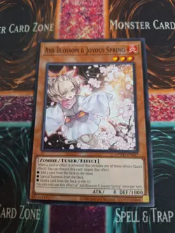 Yugioh Ash Blossom & Joyous Spring SDWD-EN017 Common 1st Edition Near Mint - Image 1
