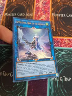 Yugioh Apollousa, Bow of the Goddess MAMA-EN075 Ultra Rare 1st Edition Near Mint - Image 2