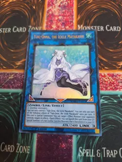 Yugioh Yuki-Onna, the Icicle Mayakashi MAMA-EN014 Ultra Rare 1st Edition NM - Image 1
