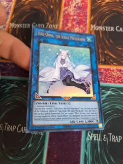 Yugioh Yuki-Onna, the Icicle Mayakashi MAMA-EN014 Ultra Rare 1st Edition NM - Image 2