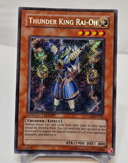 Thunder King Rai-Oh YG02-EN001 Secret Rare Limited Edition Yugioh 7799 - Image 1