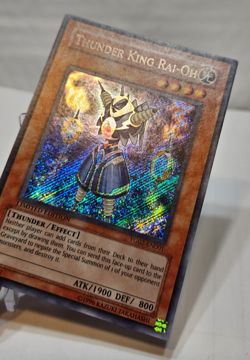 Thunder King Rai-Oh YG02-EN001 Secret Rare Limited Edition Yugioh 7799 - Image 3