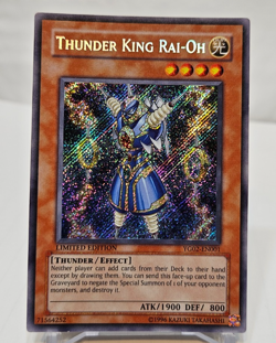 Thunder King Rai-Oh YG02-EN001 Secret Rare Limited Edition Yugioh 7797 - Image 1