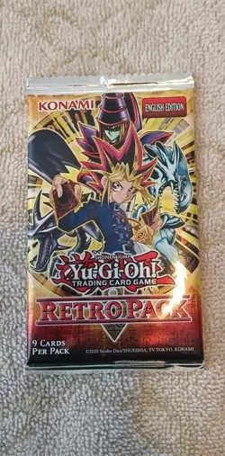 Yugioh Retro Pack 5x Loose Booster Pack - Image 1