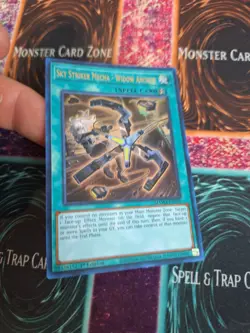 Yugioh Sky Striker Mecha - Widow Anchor MAMA-EN010 Ultra Rare 1st Edition NM - Image 2