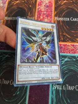 Yugioh Blackwing - Gram the Shining Star BLCR-EN063 Ultra Rare 1st Edition NM - Image 2