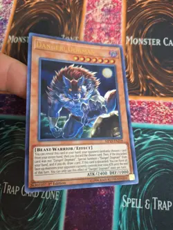 Yugioh Danger! Dogman! MP19-EN218 Ultra Rare 1st Edition Near Mint - Image 2