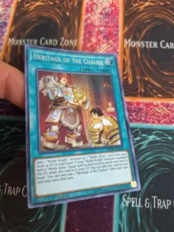 Yugioh Heritage of the Chalice MP19-EN224 Prismatic Secret Rare 1st Edition Near - Image 2