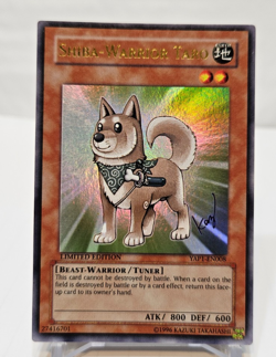 Shiba Warrior Taro YAP1-EN008 Ultra Rare Limited Edition Promo Yugioh 7794 - Image 1