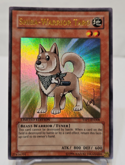 Shiba Warrior Taro YAP1-EN008 Ultra Rare Limited Edition Promo Yugioh 7793 - Image 1