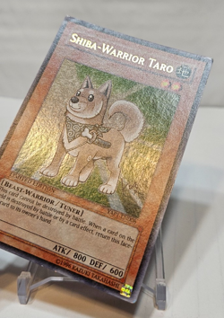 Shiba Warrior Taro YAP1-EN008 Ultra Rare Limited Edition Promo Yugioh 7793 - Image 3