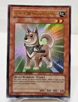 Shiba Warrior Taro YAP1-EN008 Ultra Rare Limited Edition Promo Yugioh 7792 - Image 1