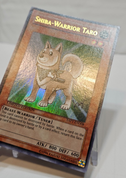 Shiba Warrior Taro YAP1-EN008 Ultra Rare Limited Edition Promo Yugioh 7792 - Image 3
