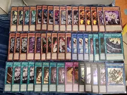 Yugioh 48 Card Ogdoadic Mitsurugi Deck Core Futsu Habakiri Queen Overlord - Image 1