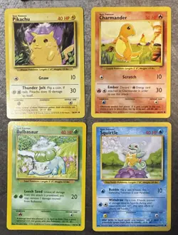 Huge Collection Bulk Lot of 250 Pokemon Base Set Cards Vintage 1999 WOTC LP-NM - Image 2