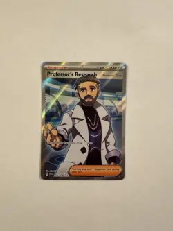 Professor's Research - 241/198 - Pokemon Scarlet & Violet Base Full Art Card NM - Image 1