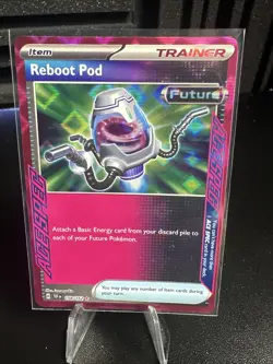 Pokemon TCG Reboot Pod 158/162 Temporal Forces Ace Spec Trainer Card - Image 1