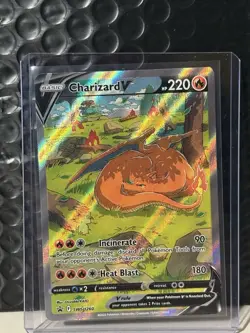 Pokemon TCG Charizard v SWSH260 Holo Rare Card Sword & Shield Promo - Image 3